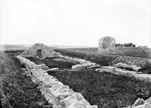 Stump: Church and Round Tower, Mahee Island