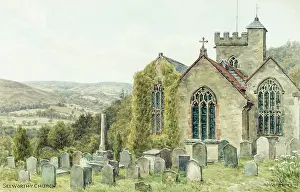 Selworthy: Church at Selworthy, Somerset