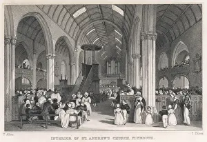Churchgoing: CHURCH SERVICE, PLYMOUTH