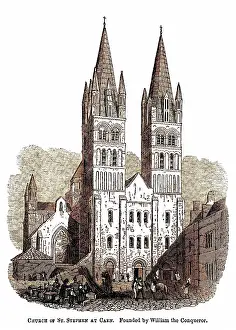 Hommes: Church of St Stephen, Caen