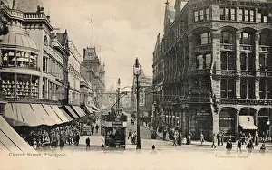 Lampost: Church Street, Liverpool