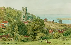 Minehead: Church tower, Minehead, Somerset