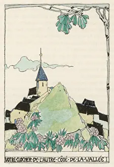 Jessie M King: CHURCH IN VALLEE/KIPLING