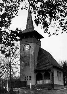 Schorfheide: Church in Werbellin, circa 1930s