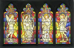Mckeown: Church Window design with four Angels