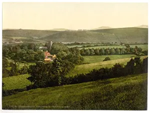 Okehampton: Church, Yes-Tor and Beacon, Okehampton, England