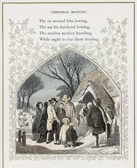 Churchgoing: Churchgoing on Christmas morning