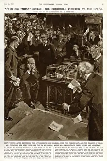 Atlee: Churchill cheered for Oran speech, 1940