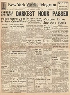 U Boats: Churchill declares darkest hour has passed