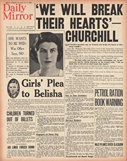 Churchills: Churchill makes speech on war on U-Boats
