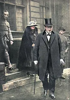 Tophat: Churchill returns from the front, WW1