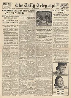 Outlines: Churchill speech outlines preperations for final victory