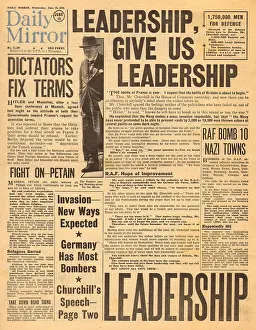Dictators: Churchill speech, WW2