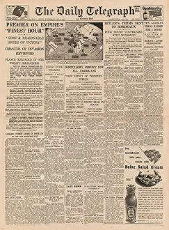 Churchills: Churchill's Finest Hour speech