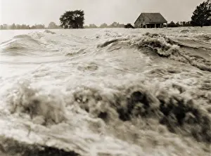 Churning: Churning waters of the Red River during ?