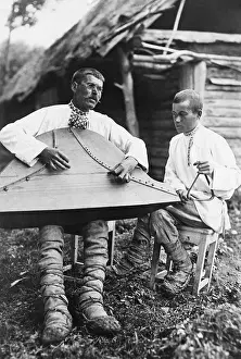 Zither: Chuvash instrument, 1928