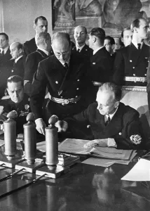 Galeazzo: Ciano and Ribbentrop during the extension of the Anti-Co
