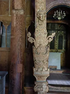 Ciborium: Ciborium, Hopperstad Stave Church, Vikoyri, Vestland, Norway