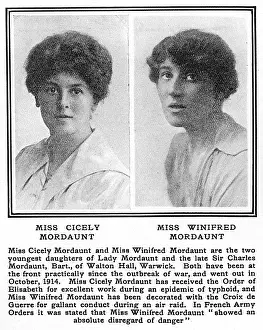 Fany: Cicely and Winifred Mordaunt, WW1