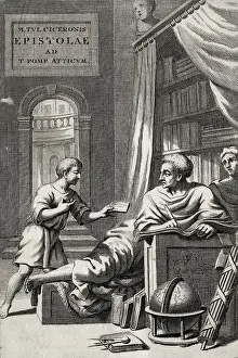 Cicero: CICERO BOY AND LETTER