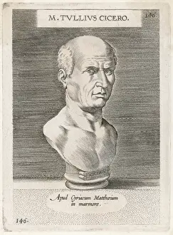 Tullius: CICERO (FROM A BUST)