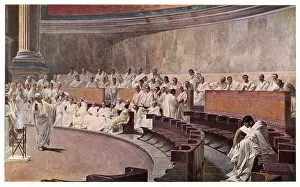 Cicero: Cicero Speaks in Senate