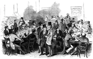 Socialising: The cider cellar, 1850