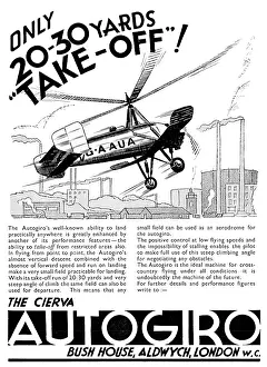 Autogiro: Cierva Autogiro