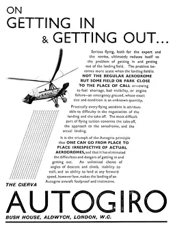 Autogiro: Cierva Autogiro