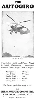 Autogiro: Cierva Autogiro - C19. Armstrong Siddeley Genet Major