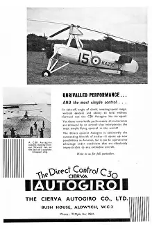 K4230: Cierva Autogiro C30 K4230