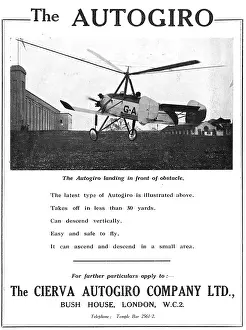 Autogiro: Cierva Autogiro - Safe To Fly & Take
