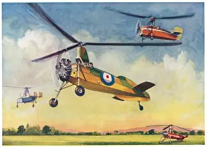 Autogyros: Cierva Rotaplane With Weir Autogyros