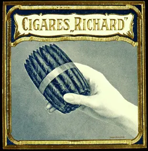 Cigars: Cigar box label design, Richard Cigars