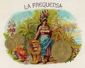 Amazonian: Cigar label, La Frequensa
