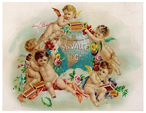 Valle: Cigar label, M Valle and Company
