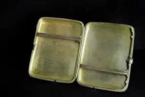 Gratitude: Cigarette-case of Lieutenant-Colonel Jukums Vacietis