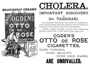 Marketed: Cigarette cholera cure