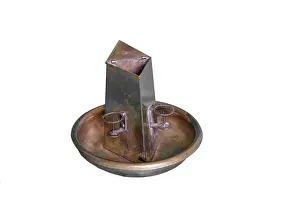 Lighters: Cigarette holder and ashtray - open