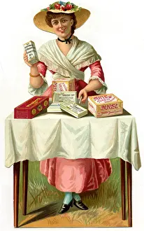 Showcard: Cigarette showcard