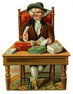 Showcard: Cigarette showcard
