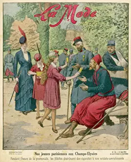 Kindness: CIGARETTES FOR WOUNDED