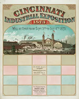 C1872: Cincinnati, Industrial exposition, 1873