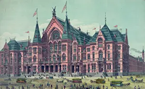 C1879: Cincinnati music hall and exposition buildings