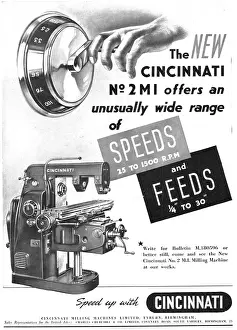 No.2: Cincinnati No.2 M.I.Milling Machines 1947