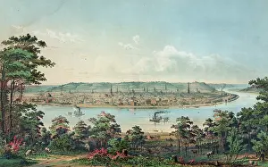 Covington: Cincinnati- from a point west of Covington, KY