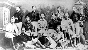 Portaits: CINCINNATI REDS, baseball team, 1882 American ?