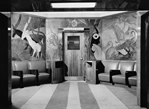 Cincinnati Union Terminal, linoleum sculpture, ?