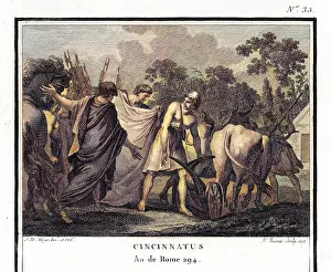 Quinctius: Cincinnatus called from the plough