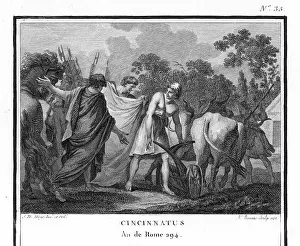 Quinctius: Cincinnatus called from the plough